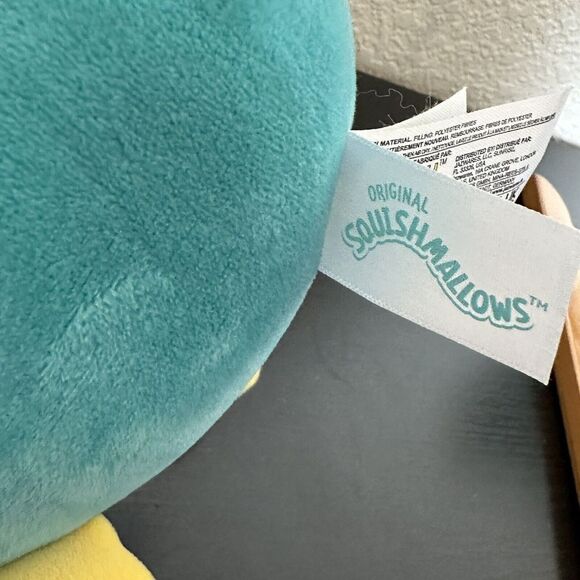 Sqishmallows Hug Mees Winston The Owl 10 Inches Blue Teal Stuffed Animal Plush - Picture 4 of 5